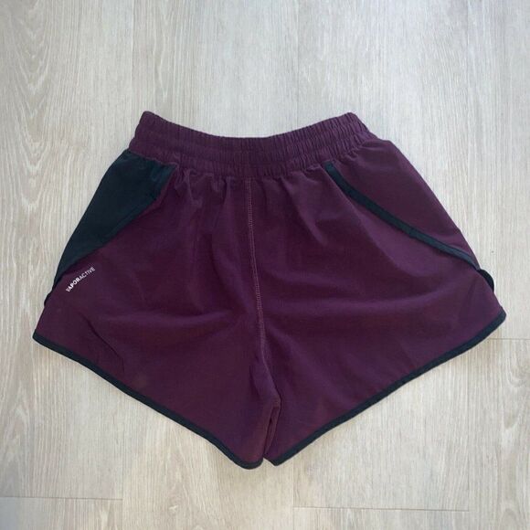 Mission Workout Shorts Purple / Black Women's XS - Picture 2 of 3